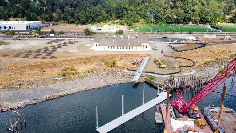image of dock construction